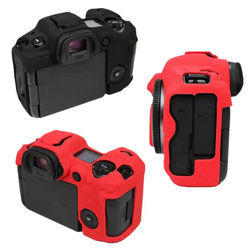 Для Canon EOS R5 R6 II EOSR5 EOSR6 Mark беззеркальная камера резиновая Силиконовая Стандартная