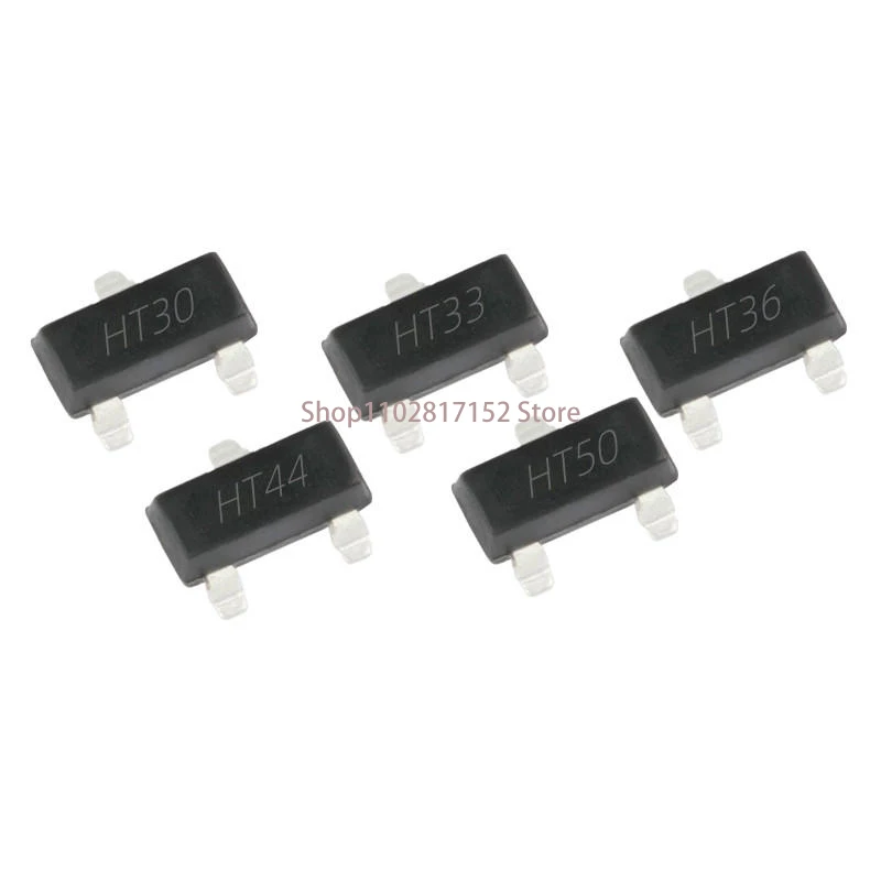 20 шт. HT7530 HT7533 HT7536 HT7544 HT7550 HT30 HT33 HT36 HT44 HT50 3 в 3,3 В 5 в 4,4/3,6 В SOT23 SMD LDO линейный регулятор с низким выпадением