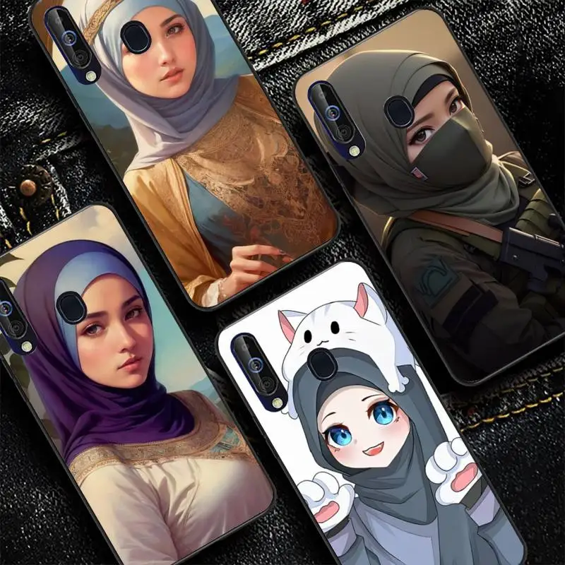 

Muslim Islamic Gril Phone Case For Redmi 8 9 10 pocoX3 pro for Samsung Note 10 20 for Huawei Mate 20 30 40 50 lite