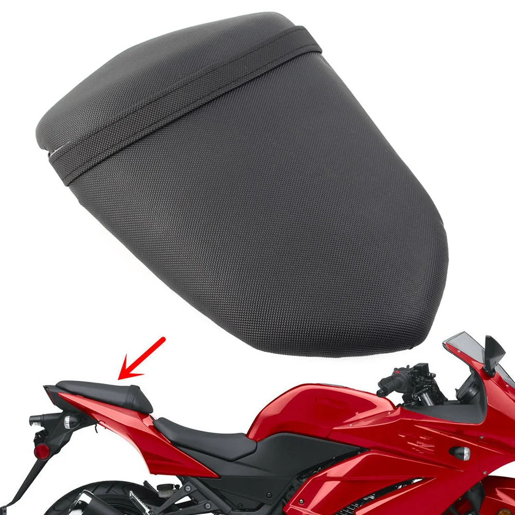 

Motorbike Rear Passenger Seat Back Pillion Cushion Cowl For Kawasaki Ninja 250R EX250 2008 2009 2010 2011 2012 Synthetic Leather