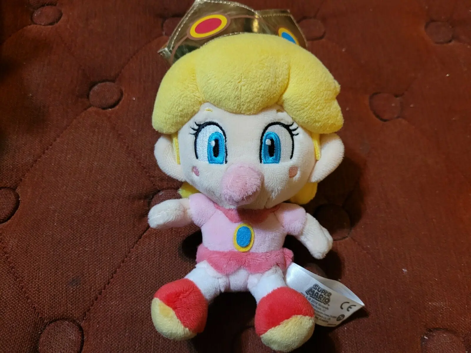 

Little Buddy Super Mario Bros. Baby Peach 6" Plush stuffed doll