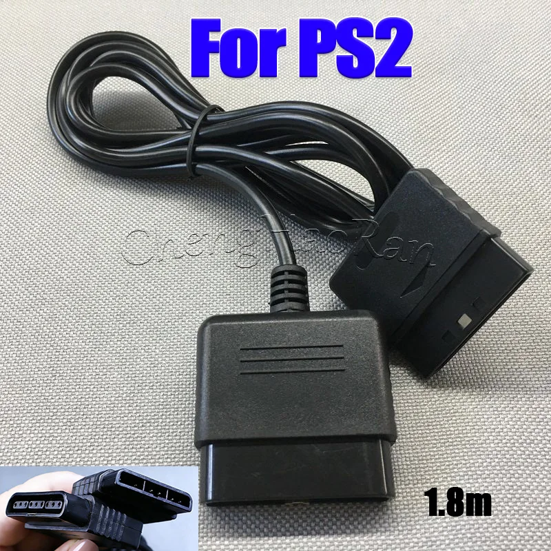 Фото 1 шт., 1,8 м, контроллер Dance Pad, колесо, пистолет, удлинительный кабель для PS1/PS2, тонкая игровая консоль, удлинительный кабель для ручки №1