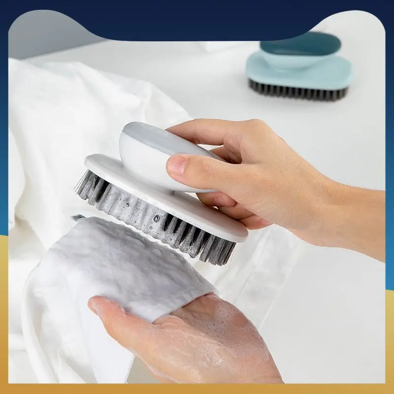 

Щетка с цветной ручкой, мягкая многофункциональная щетка для стирки обуви в домашних условиях, для одежды, обуви, домашних гаджетов