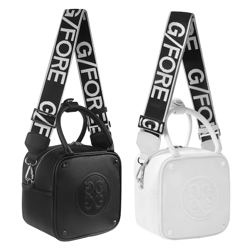 Black And White Versatile Golf Handbag Shoulder Back Portable Women's Bag