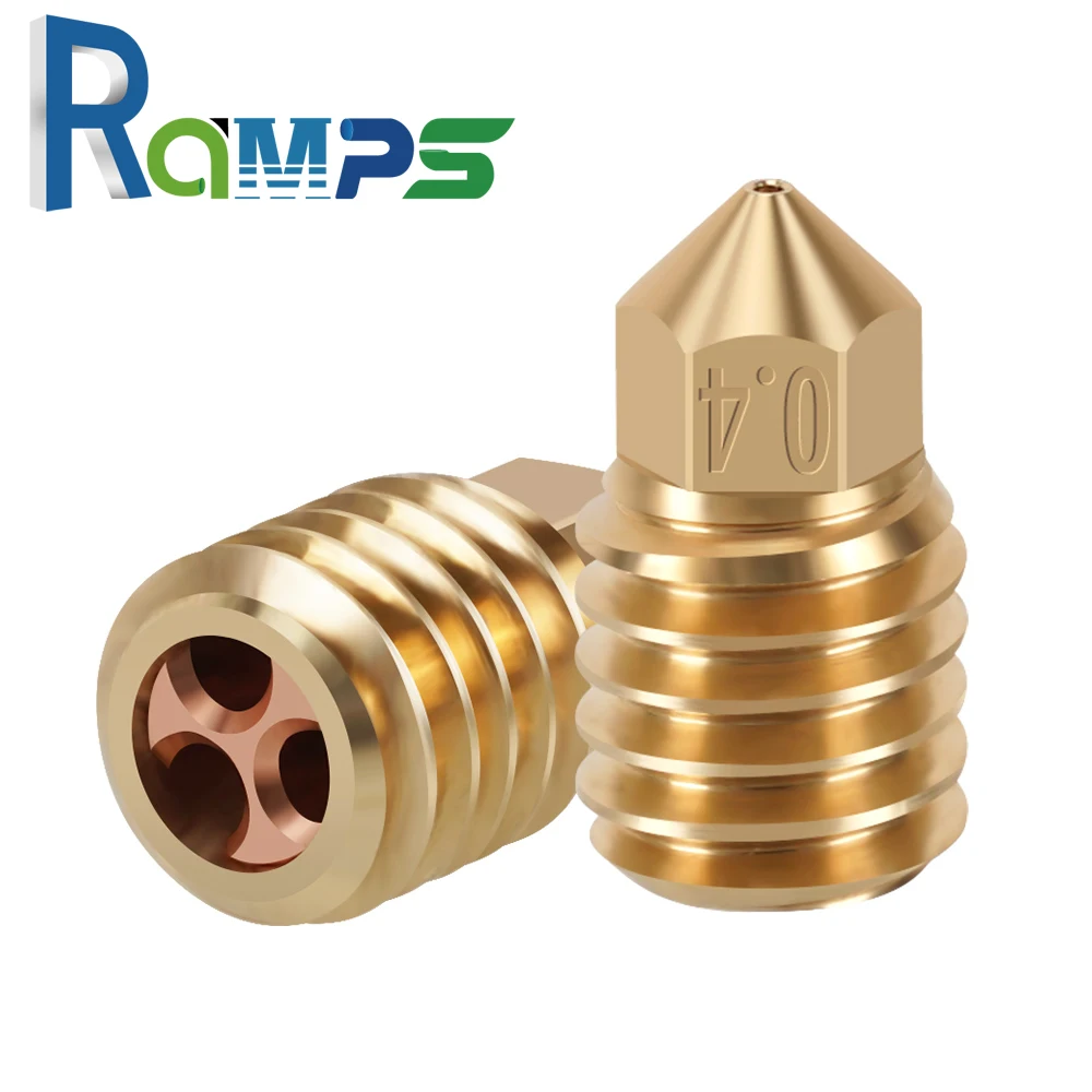 Cht Nozzles For Bambu lab x1c p1p CHT Brass High Flow Nozzle 0.2mm 0.4mm 0.6mm 0.8mm For lab x1 x1c p1p 3D Printer