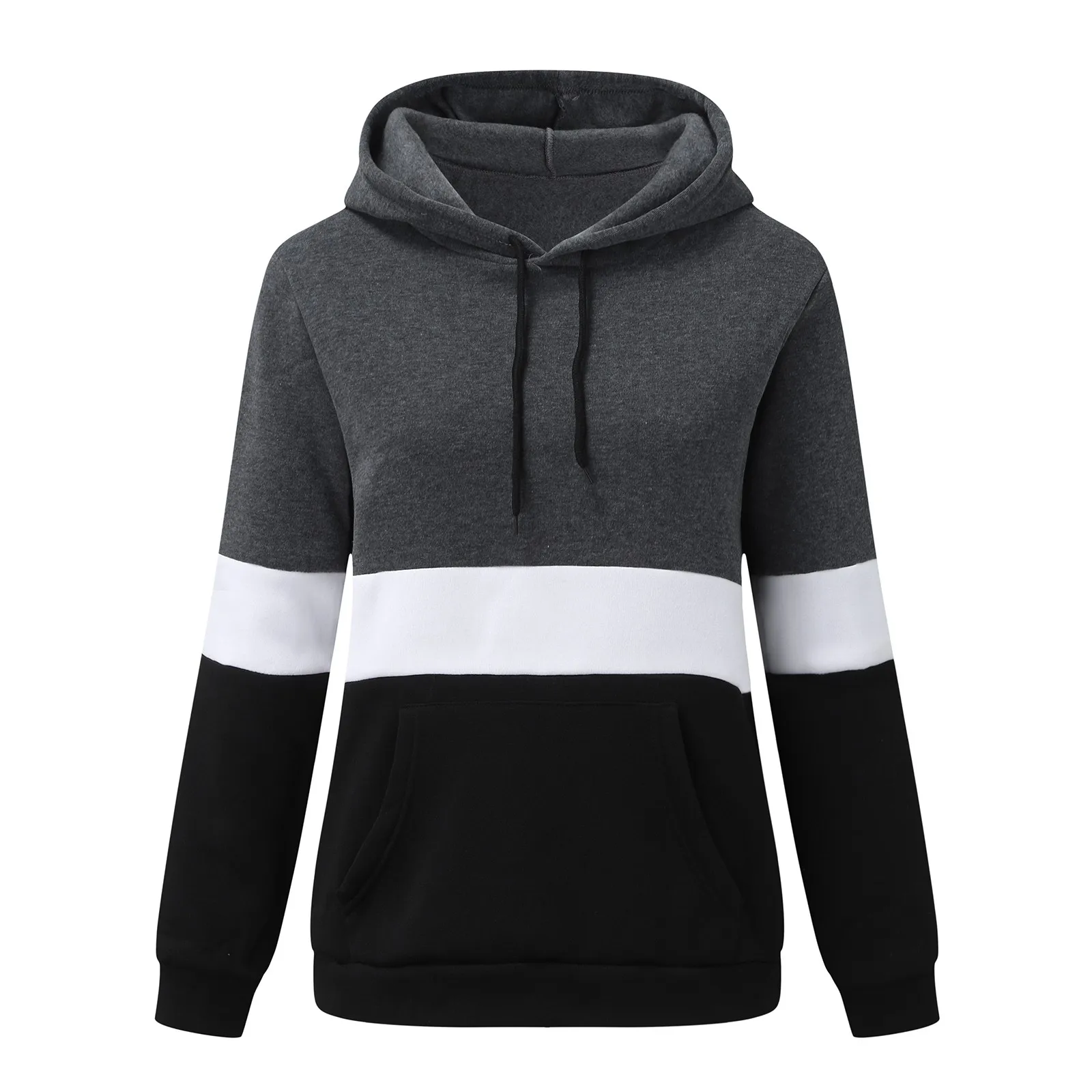 

Casual Sweatshirt Tops Womens Hoodie With Pockets Long Pullover Sleeve Women's Long Winter Long Zip Sweatshirt Hoodie Women