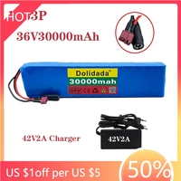 36v 30ah 600w 10s3p lithium ion accu 20a bms is geschikt voor xiaomijia m365 pro ebike fiets scooter t plug lader