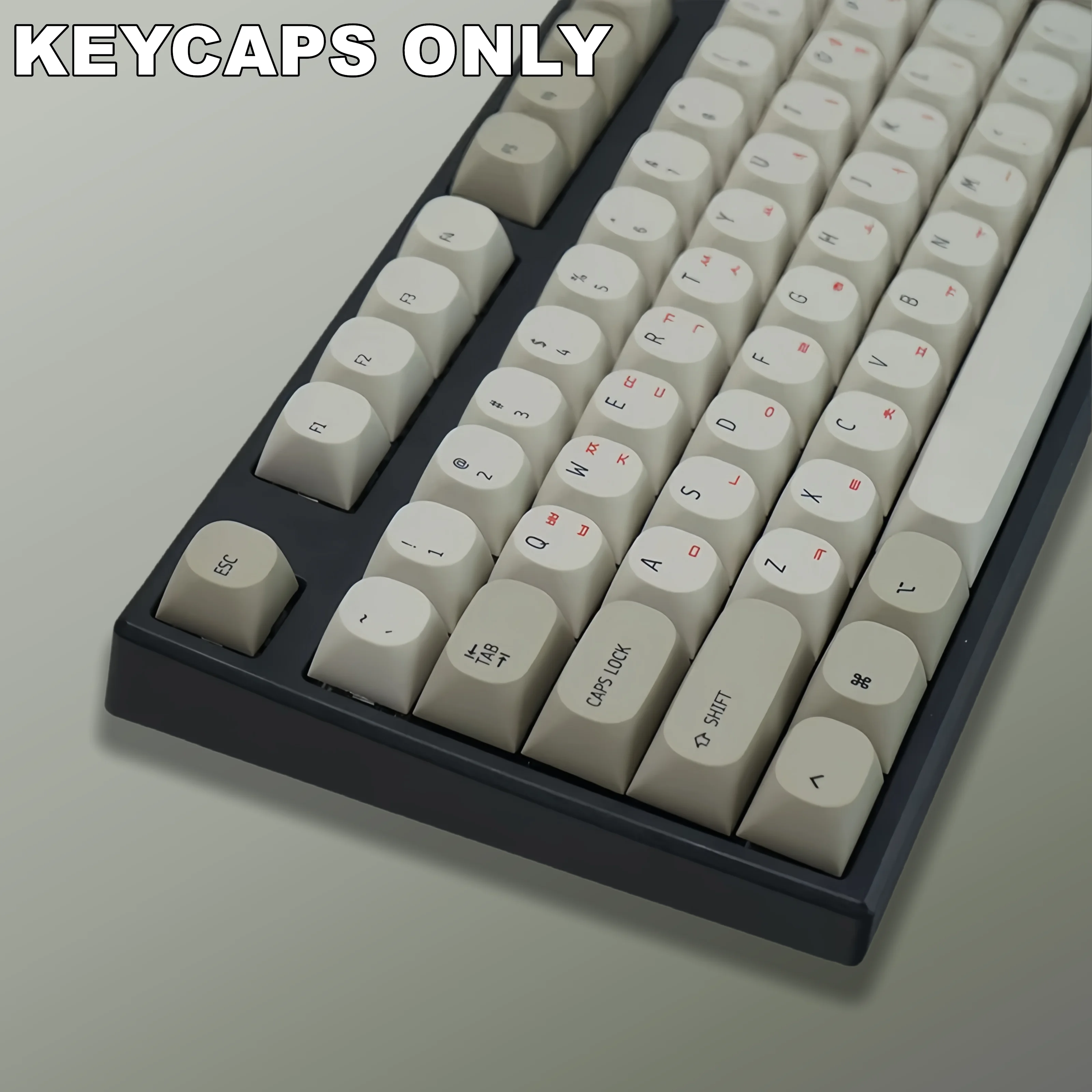 PFK 4 типа корейских раскладок PBT колпачки для клавиш MA Profile с сублимированной