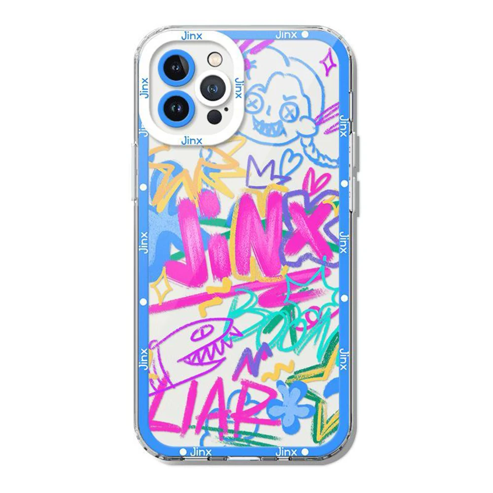 Чехол для телефона Jinxs с логотипом граффити Infinix Note 40 30i 12 11 10 Zero 30 20 Smart 9 8 7 6 5 VIP Pro Plus