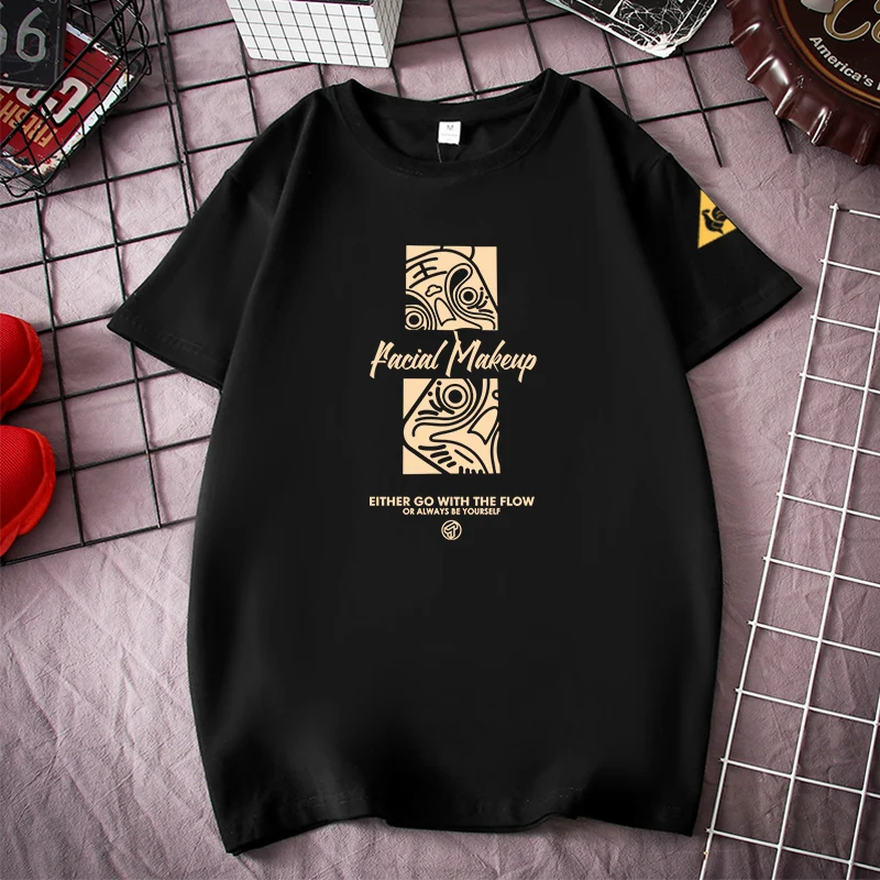

Футболка Le CoQ sportif мужская с коротким рукавом, модная брендовая тенниска свободного покроя, повседневная майка, большие размеры, на лето