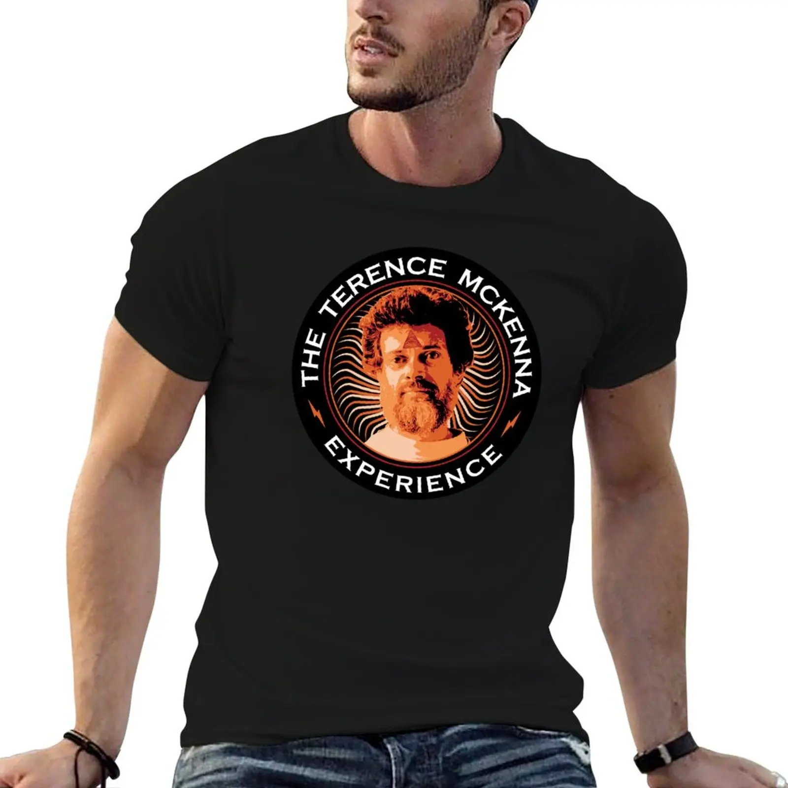 Футболка Terence McKenna Experience футболка большого размера летние топы футболки одежда в