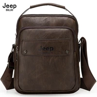 jeep buluo men messenger bags luxury brands male shoulder crossbody bagtote bag business casual big size new style high quality