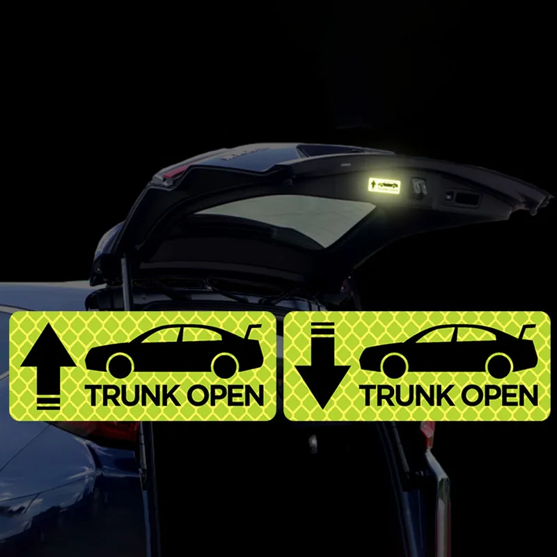 

7.5*3cm Reflective Stickers for Car Electric Tailgate Car Stickers and Decals for Honda Accord 2019 Car Decoration Accessories