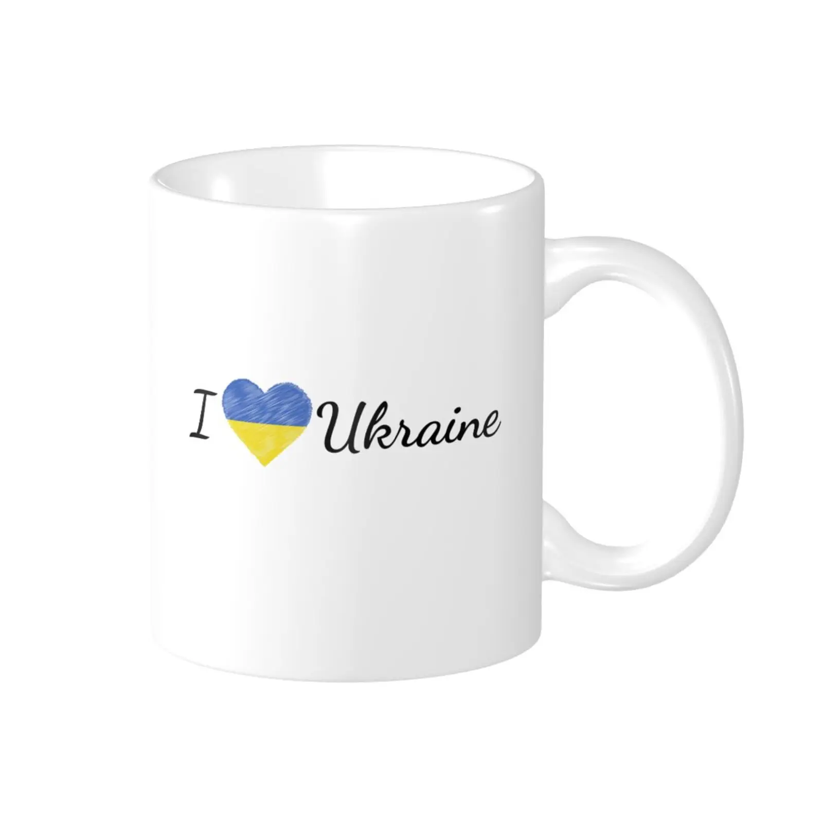 Украинский значок уникальная керамическая кружка для белого кофе чайная чашка