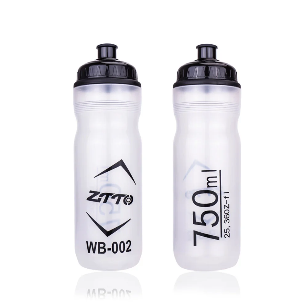 

750ml Bicycle Kettle Mountain Road Bike Cycling Bottle Sports Food Grade Silicone+PP Water Cup Portable Cup Leakproof Hot Sale