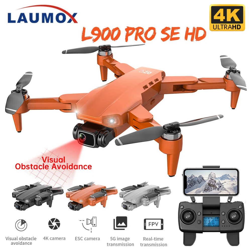 LAUMOX L900 PRO SE HD Дрон 4K Профессиональный GPS двойной с визуальным избеганием