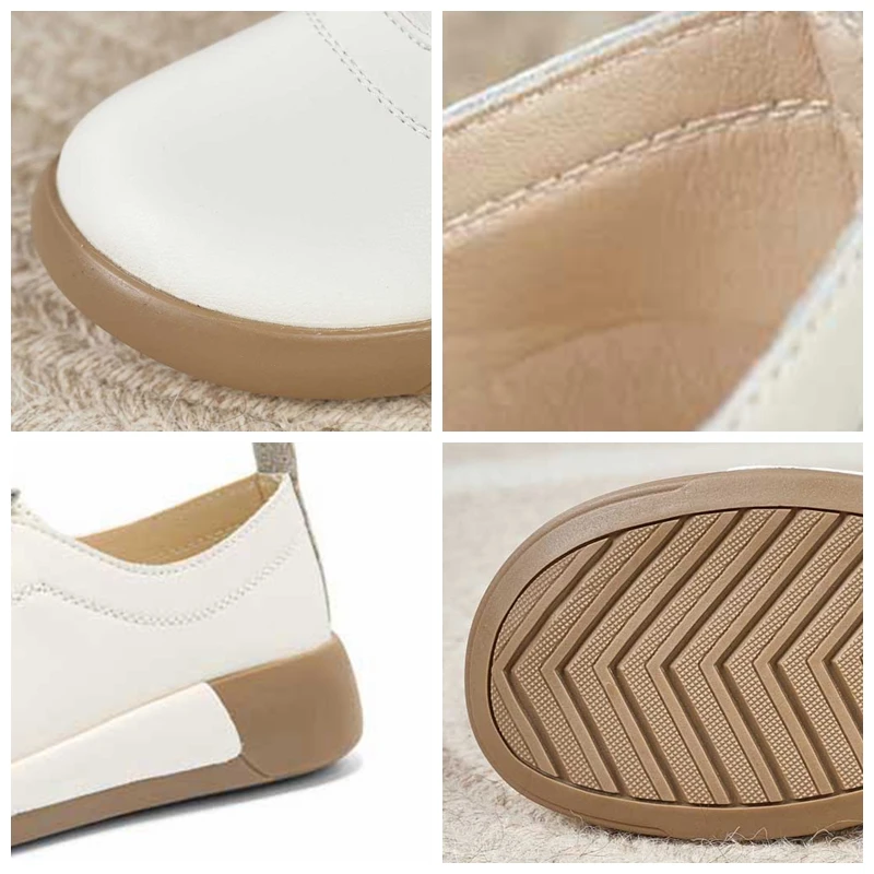 Koznoy 3 см 2025 г. женские туфли на плоской подошве из коровьей кожи осенние