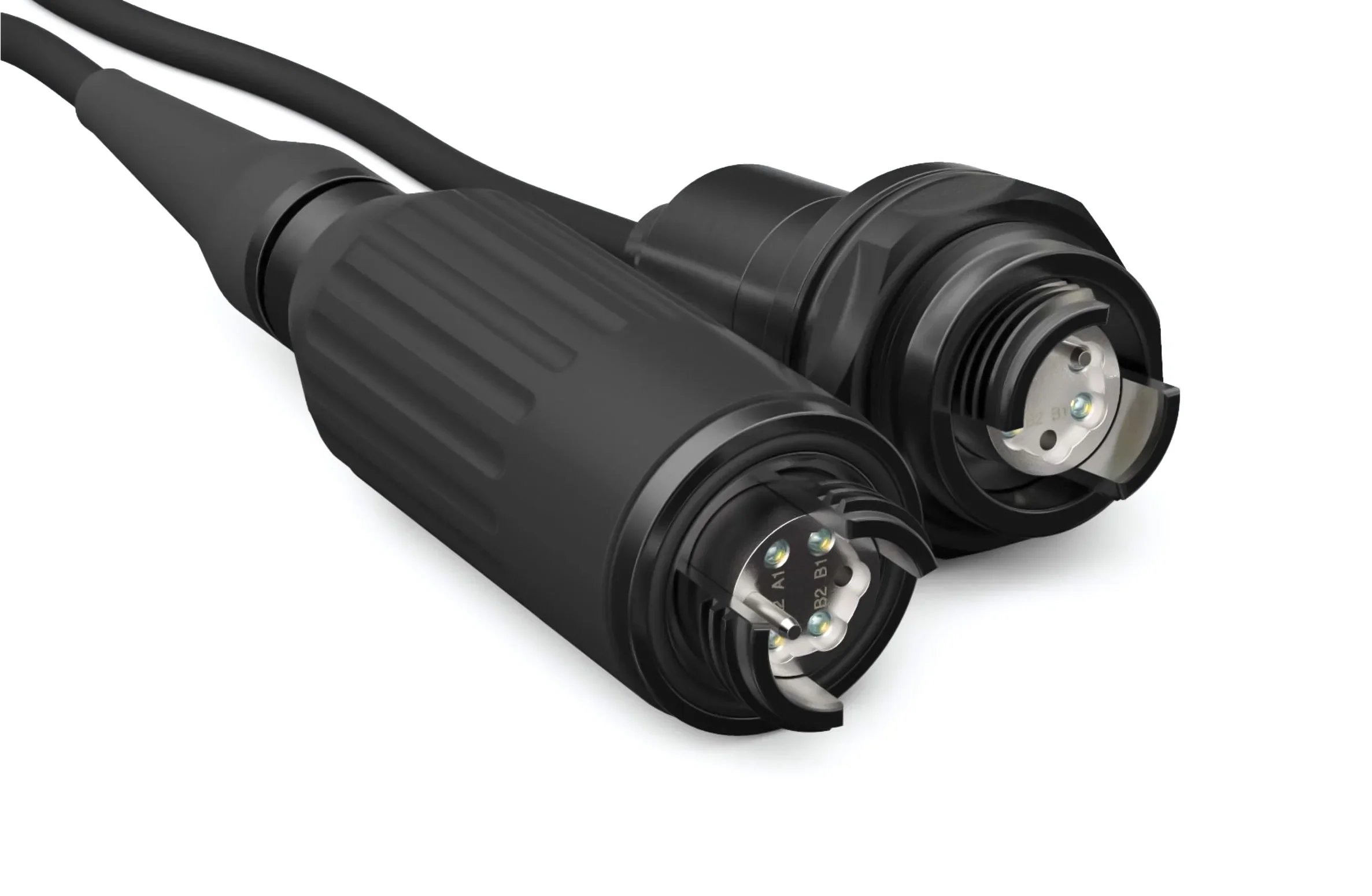 Технология расширенного луча Прочный полевой разъем оптоволокна