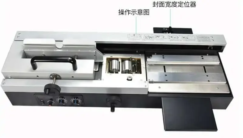 DX-R40S Настольная машина для переплета горячих культур электрическая переплетная