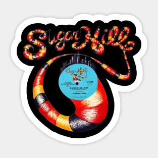 Sugar Hill Records  5PCS Stickers for Art Water Bottles Funny Cute Laptop Background Car Bumper Wall Cartoon Room Luggage Decor
