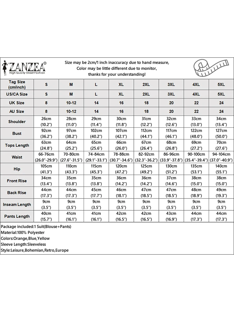 Богемные короткие комплекты ZANZEA летние топы без рукавов костюмы модные