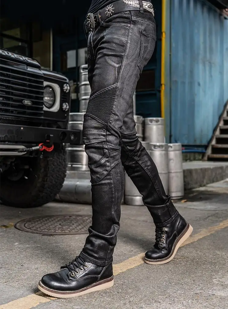 Uglybros классические синие черные удобные мотоциклетные джинсы для езды на дороге