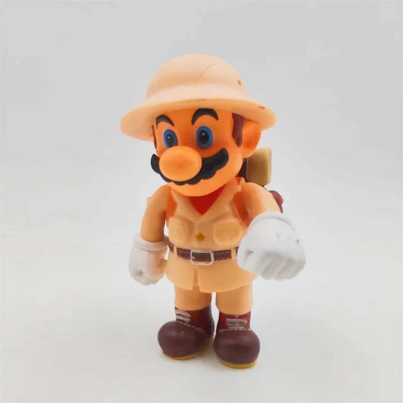 

New Super Mario Bros Anime Action Figures Set for Kids and Fans Yoshi Louis Doll