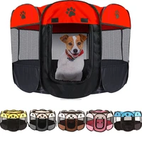 portable folding tent for dogs cats and other pets octagonal cage cat tent pen kennel easy to use pen outdoor large dog