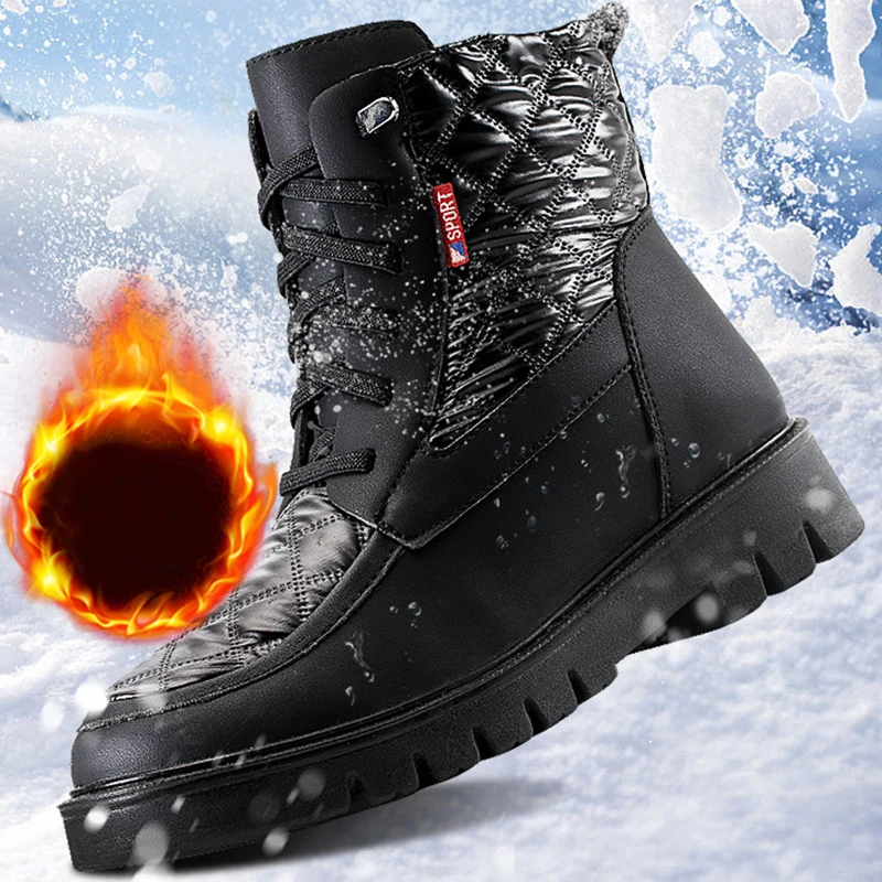 

Женские ботинки, зимние плюшевые ботинки, женская водонепроницаемая обувь на молнии, женская обувь, мягкие теплые ботинки, женские зимние б...