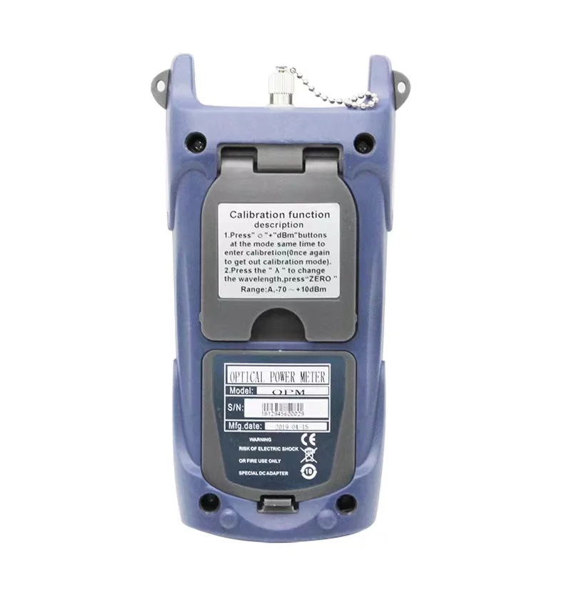 NJ233 High Precision Optical Power Meter FTTH Fiber Optic Construction Tools  -70~+10dBm and -50~+26dBm FTTH fiber tester OPM