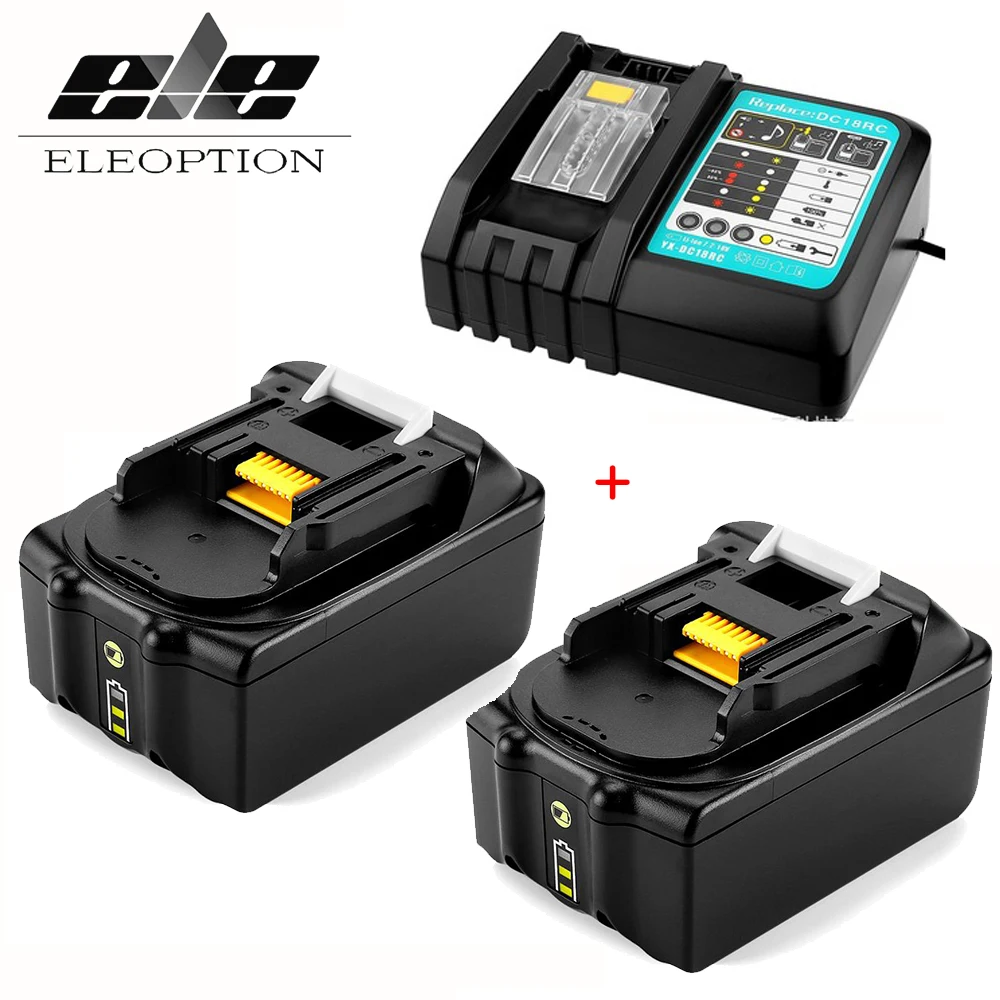 

Литиевая батарея 6000 мАч для Makita 18 в BL1860B BL1860 BL1840 BL1850 BL1850B BL1830 BL1820 BL1815 194205-3 194205-5 bcl180 LXT400