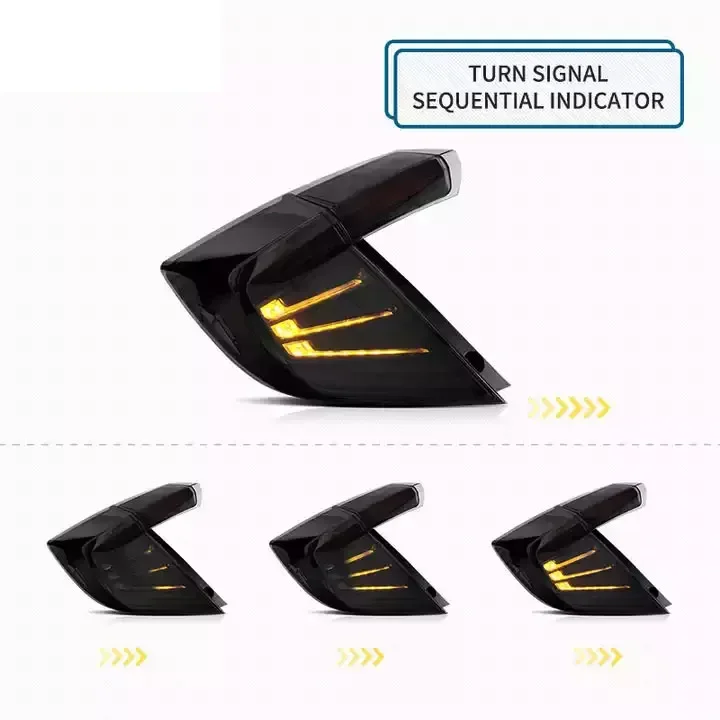 Новая мода крутой автомобильный светодиодный задний фонарь светильник для 2018 2019