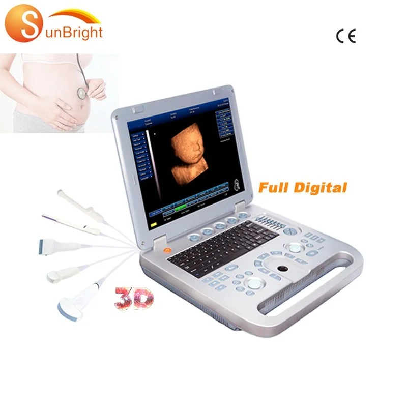

800D 3D pregnancy test ultrasound device for cardiac medical ultrasound