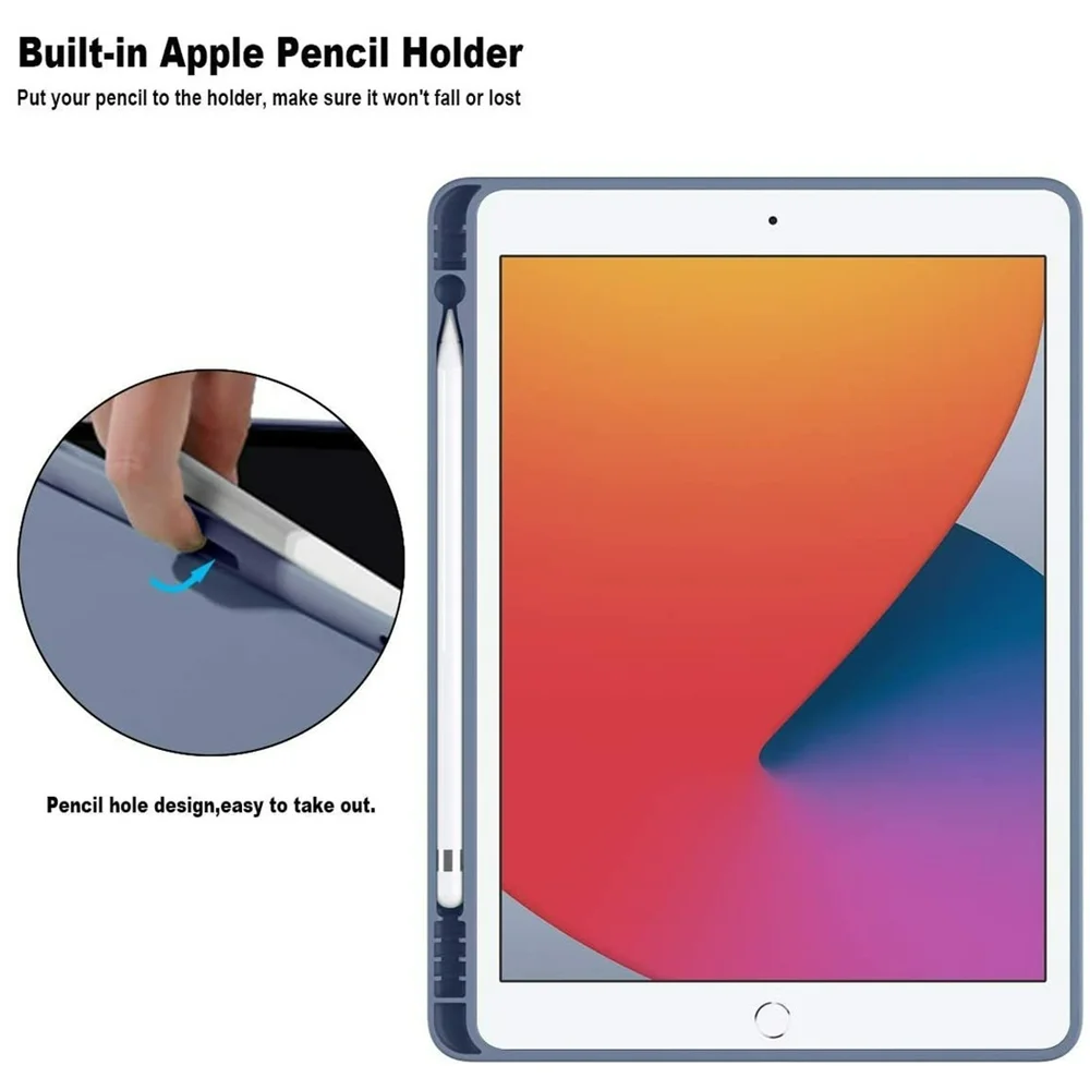 Чехол Для iPad Air 5 2022 С Держателем Карандашей — Противоударный Водонепроницаемый