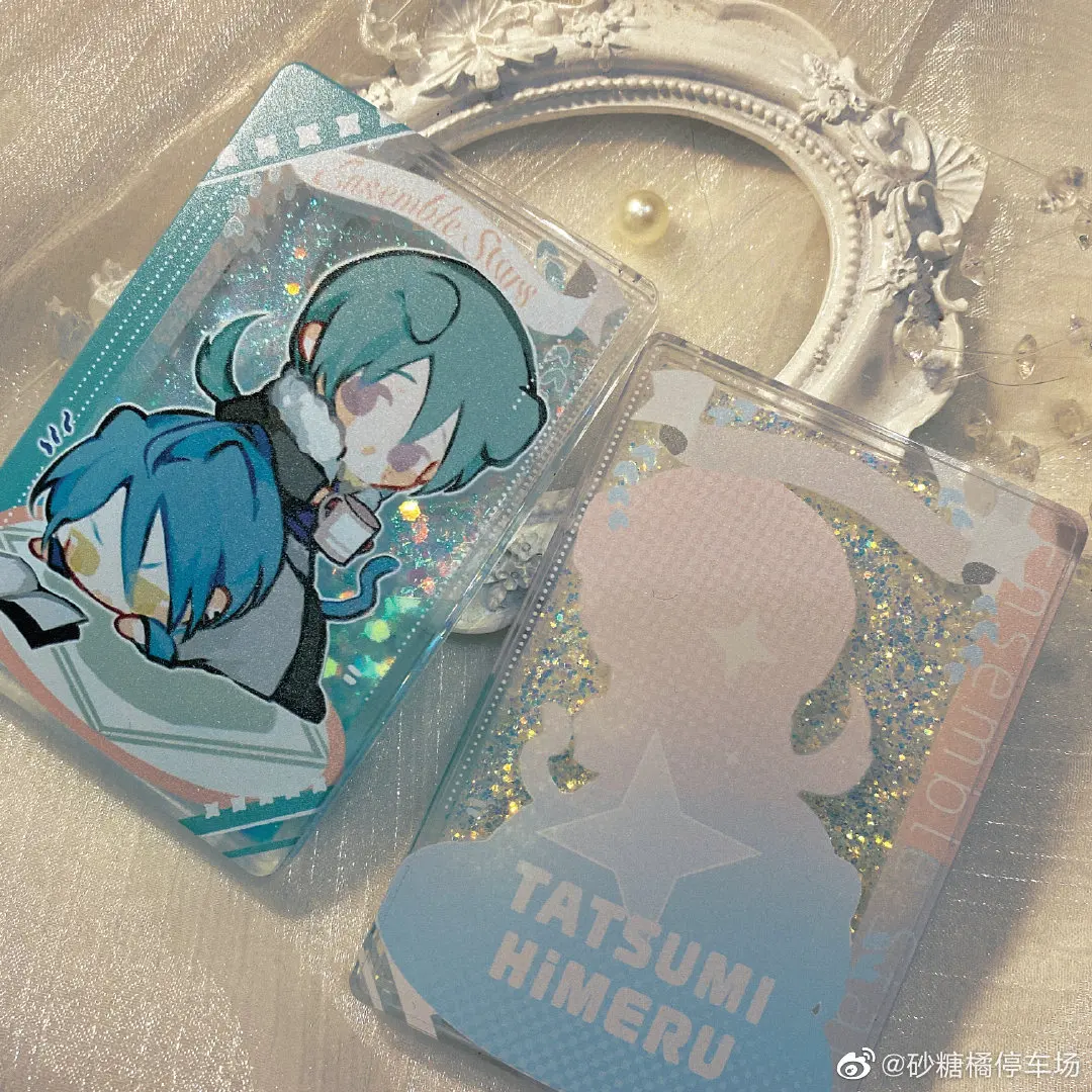 

Аниме ансамбль звезды KAZEHAYA TATSUMI Косплей акриловый сыпучий песок маджонг стенд модель настольная игрушка значок брошь коллекция булавок