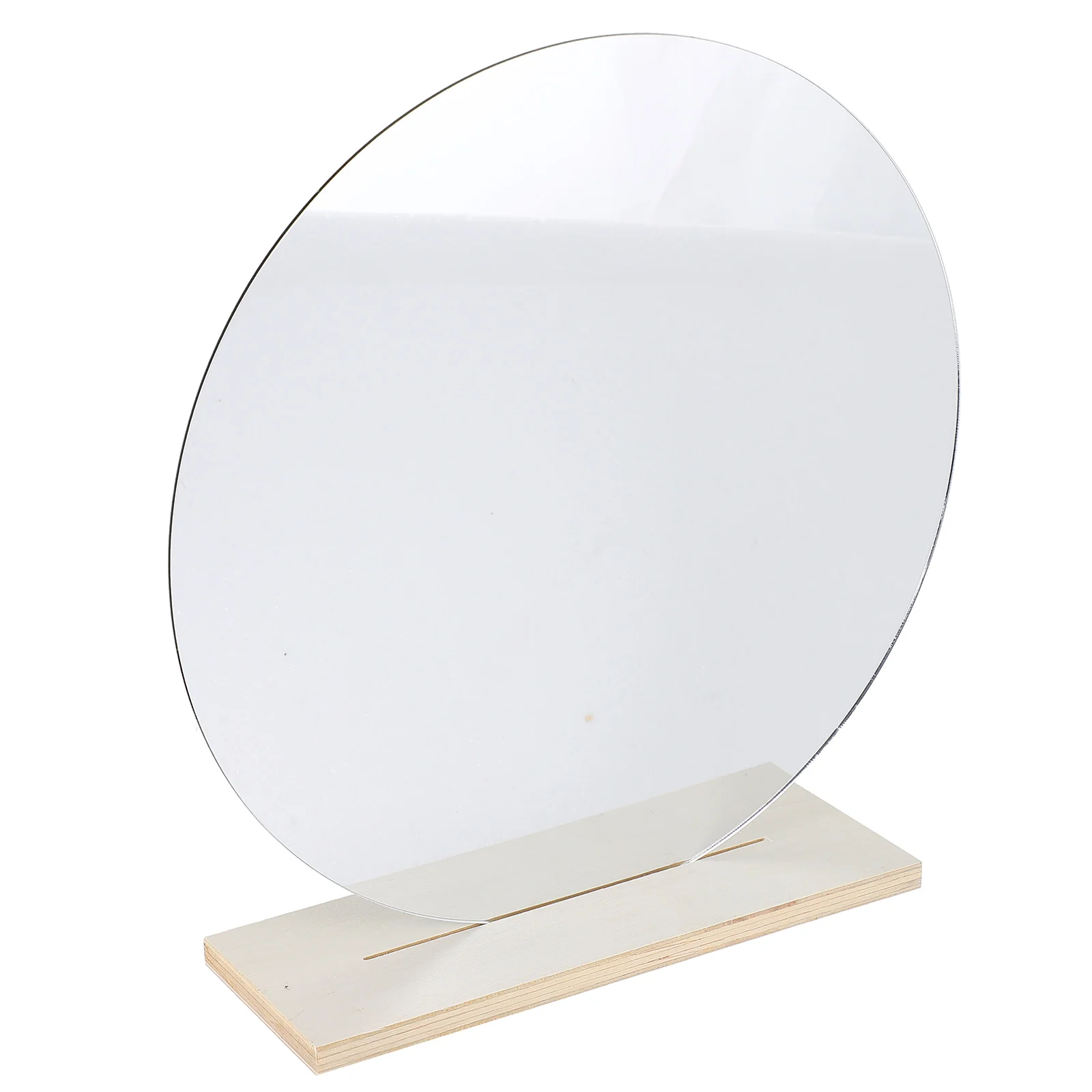 

Зеркало косметическое настольное прозрачное, 1 шт.