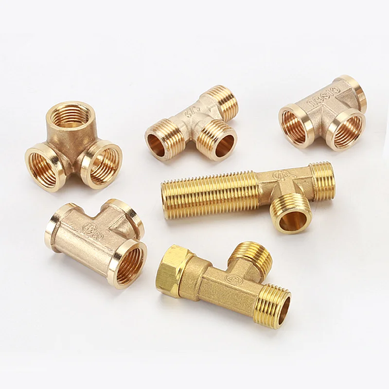 Латунный соединитель для труб 1/2 дюйма переходник с наружной/внутренней резьбой