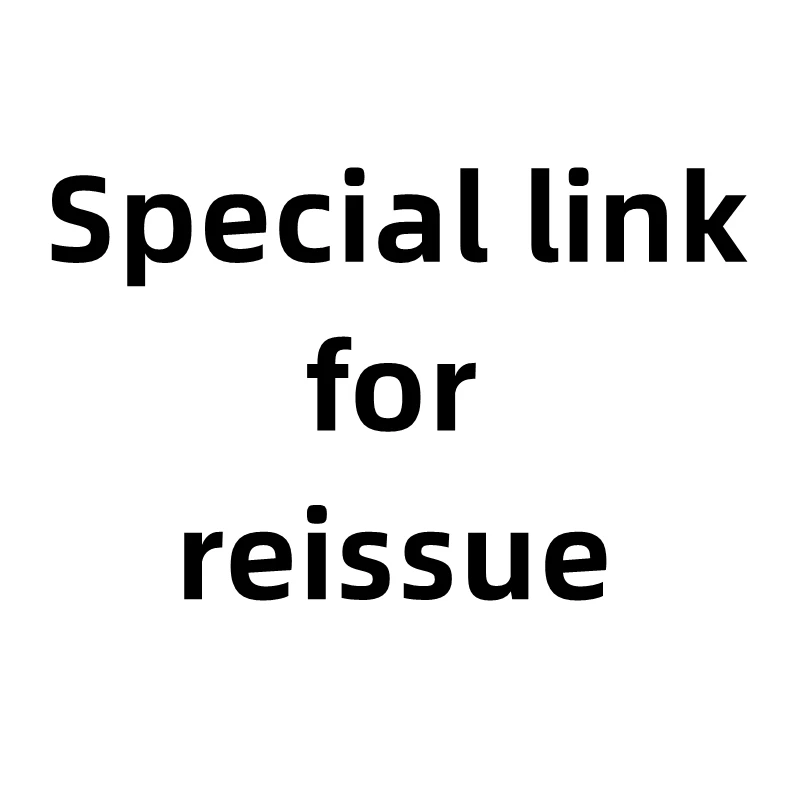 

Special Link for Reissue Reissue
