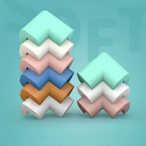 Силиконовые защитные уголки для стола Luckiness Lin