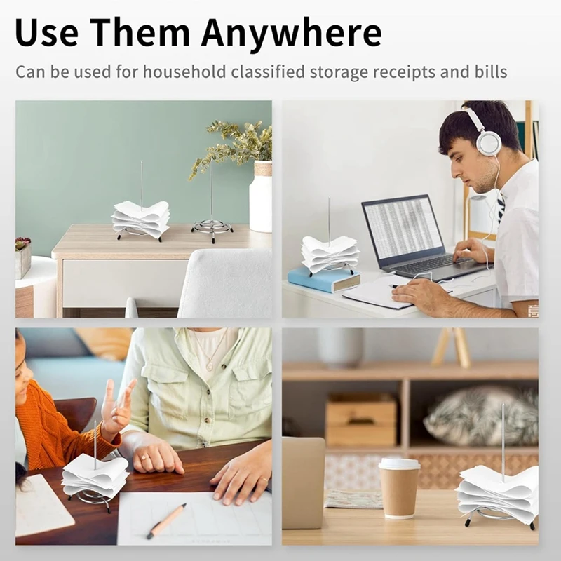 Стаббер для билетов ресторана 3 шт. держатель квитанций шпиндель проверки