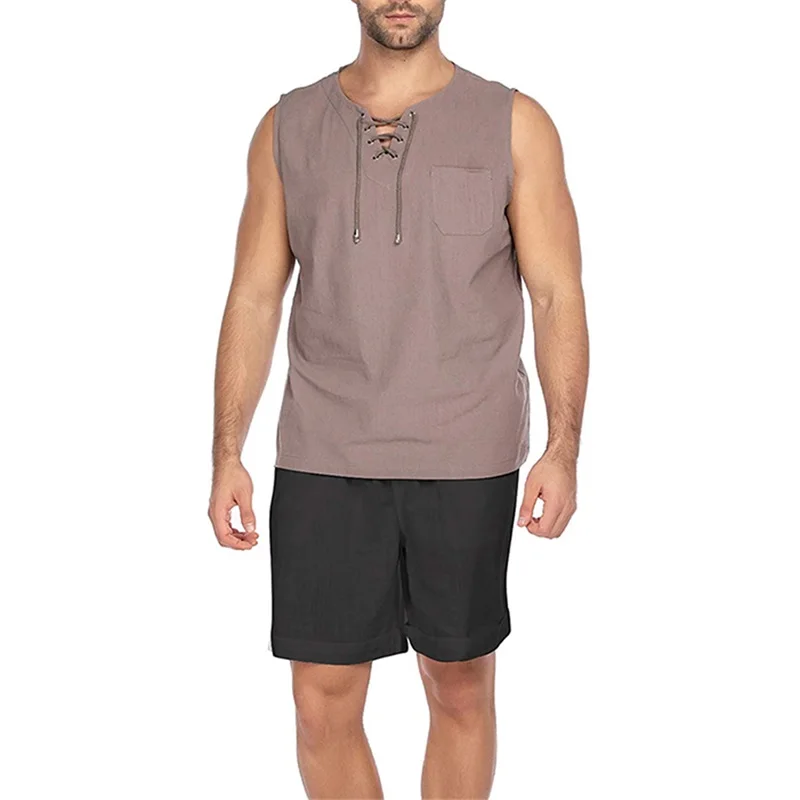 

Loalirando Shorts Décontracté Homme Eté Taille Elastique avec Poches Couleur Uni (Gris XL)