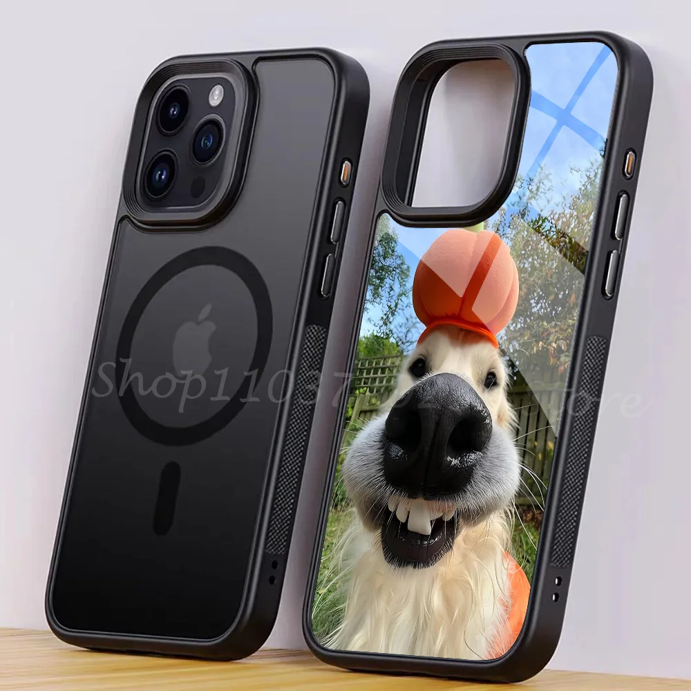Художественный абстрактный чехол для телефона с милыми животными и собаками