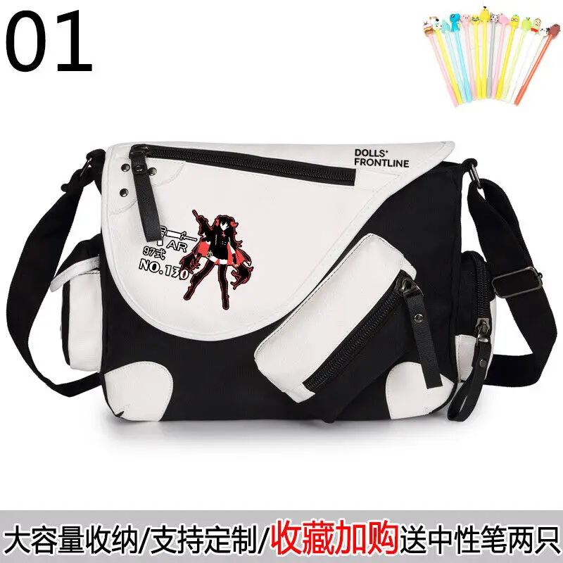 

Сумки-мессенджеры с рисунком аниме для девушек, сумка через плечо для ноутбука, школьные сумки через плечо