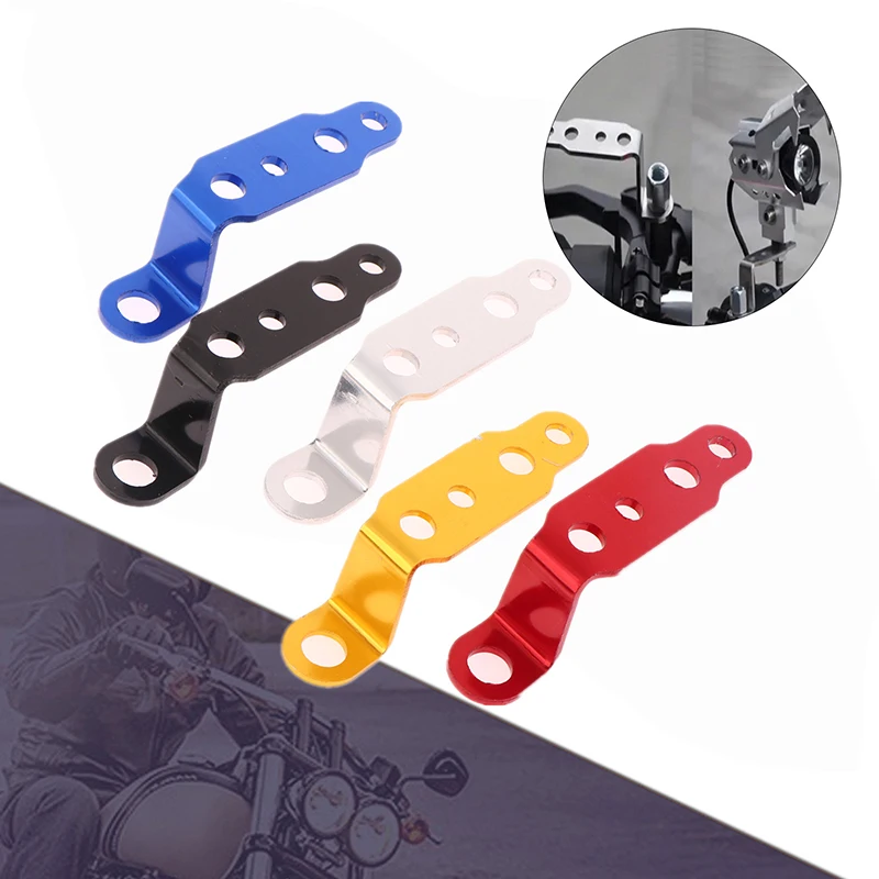 

1Pc Multifunction Motorcycle Modification Bracket Head Light Brackets Rearview Mirror Lamp Extension Bracket Accessories