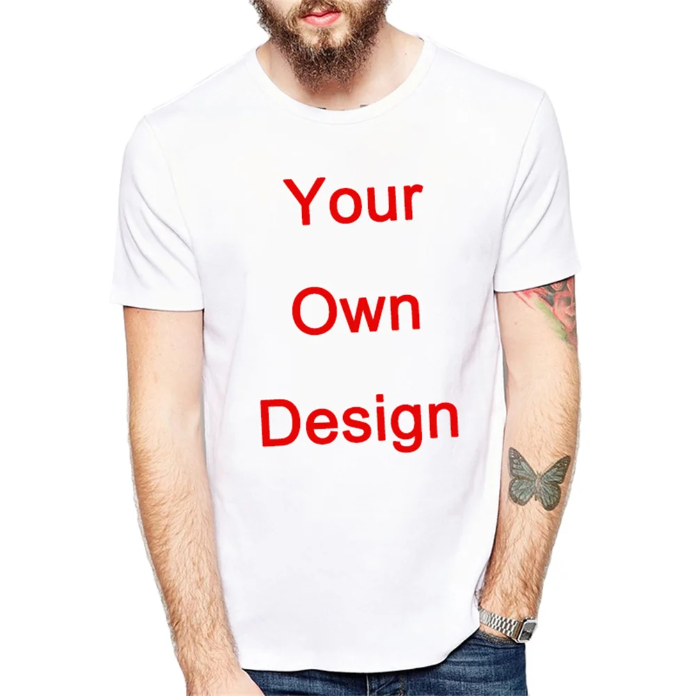 

Custom Your Favorite Pattern Printed T-Shirts DIY T Shirts Fashion Summer Men Women Casual Short Sleeve Crew Neck Tops Tee