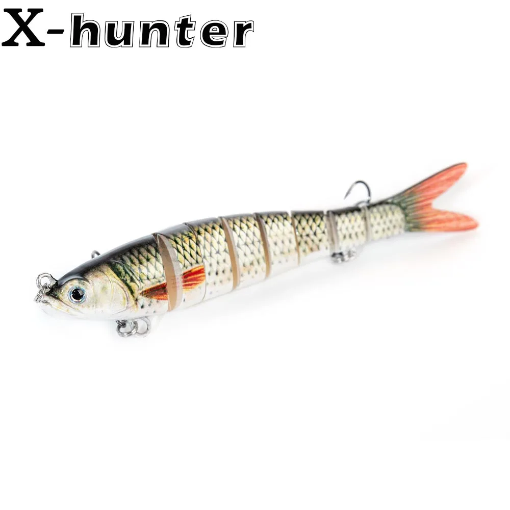 

Жесткая свимбейт, 140 мм, 26 г, аксессуары для рыбной ловли, 8 сегментов, для щуки и окуня