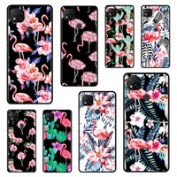 pink flamingo print case cover for xiaomi redmi note 10 11 11s 11e 11t 11s 9c 10c 10a 8 9 8a pro pro original thin fashion