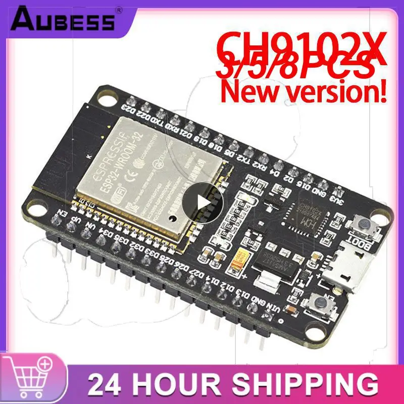 

3/5/8PCS Mini Wifi Esp 32s 3.3v Supporting High Baud Rate Development Board Esp32 Development Board