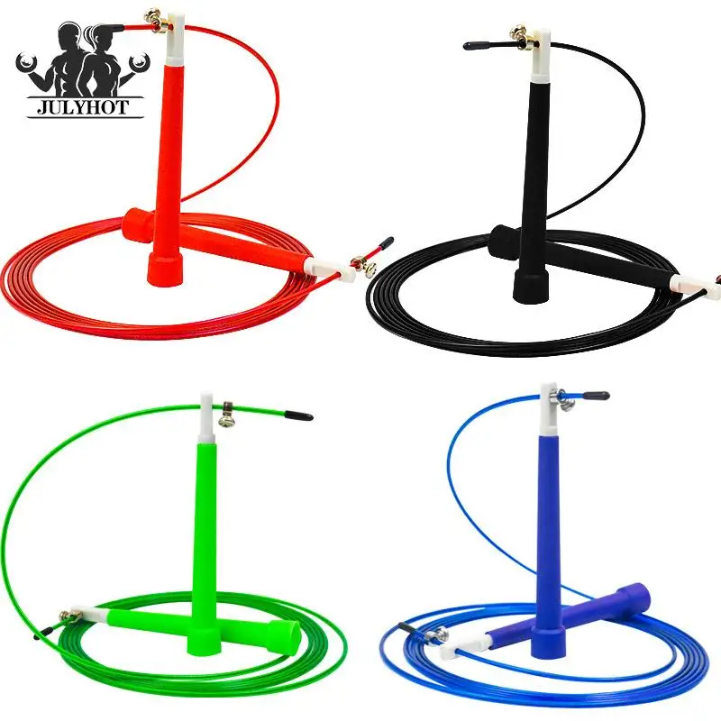 

300cm Professional Fitnesss Jump Rope Adjustable Upgrade Steel Wire Skipping Skip Gym Home Exercise Workout Sports Equipment