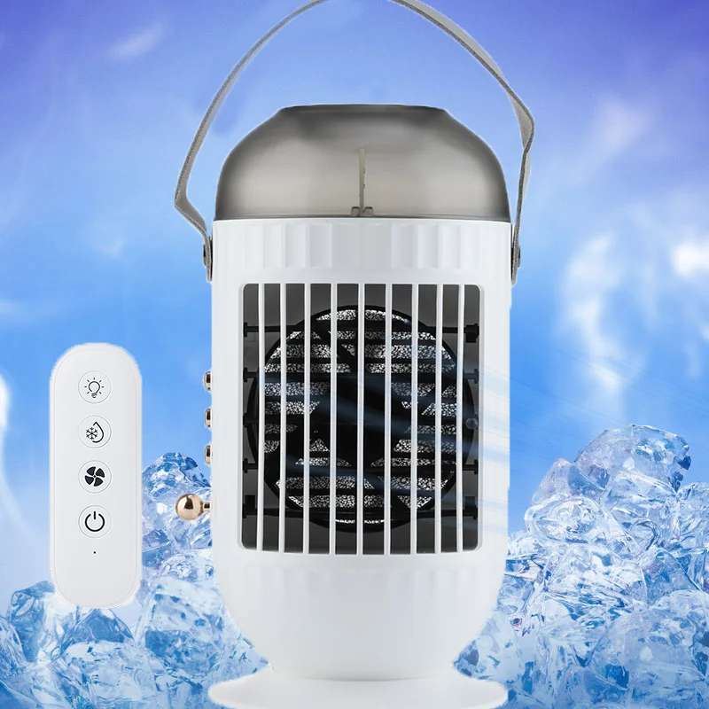 

Portable Air Conditioning Mini Air Cooler Fan For Office Air Conditioner USB Charging Air Cooling Fan Bedroom 400ML Water Tank